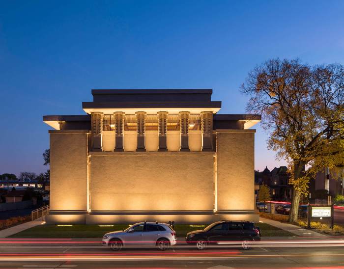 Restoration of Frank Lloyd Wright’s Unity Temple gets a new documentary ...