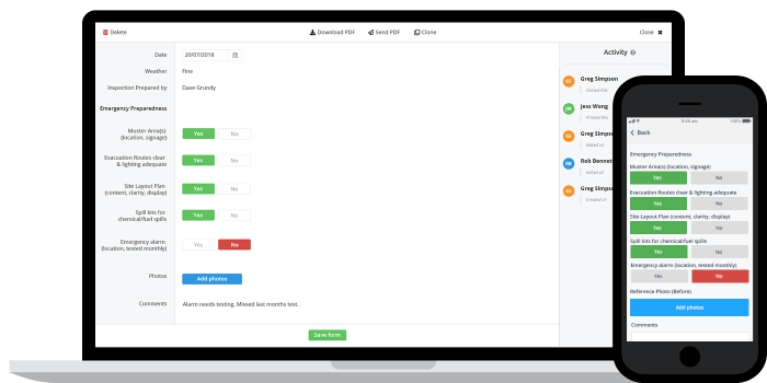 Case study for Construction monitoring app :: Behance